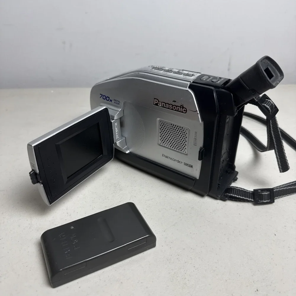 Panasonic PV-L354D VHS-C Camcorder Untested As Is